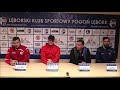 Konferencja prasowa po meczu Pogoń Lębork - Stolem Gniewino 0:1 (27.04.2019)